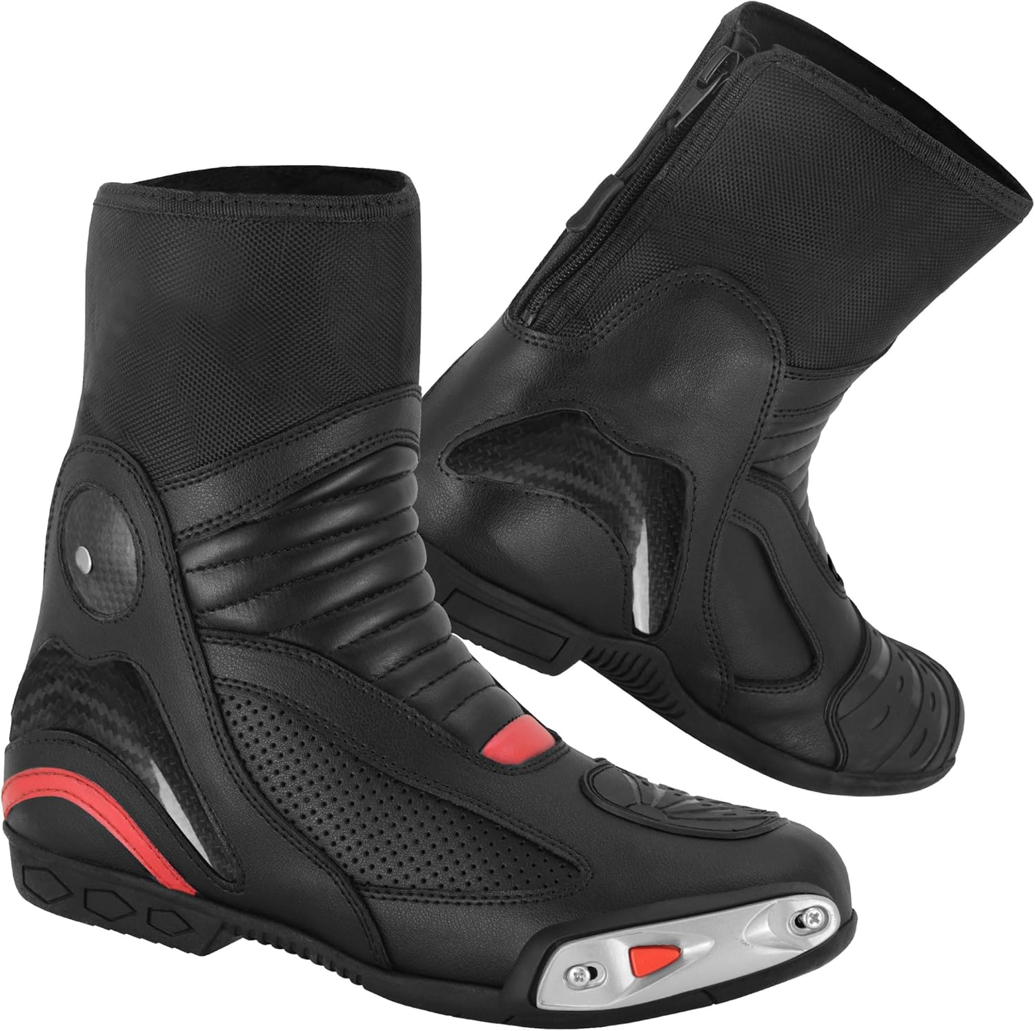 Кожаные мотоботы с резиной на подошве для мужчин, защитные кожаные мотоциклетные ботинки для мотоциклистов, мотокроссовые ботинки для мужчин, сертифицированы CE Hive Moto, красный
Кожаные мотоботы с резиной на подошве для мужчин, защитные кожаные мотоциклетные ботинки для мотоциклистов, мотокроссовые ботинки для мужчин, сертифицированы CE Hive Moto, красный