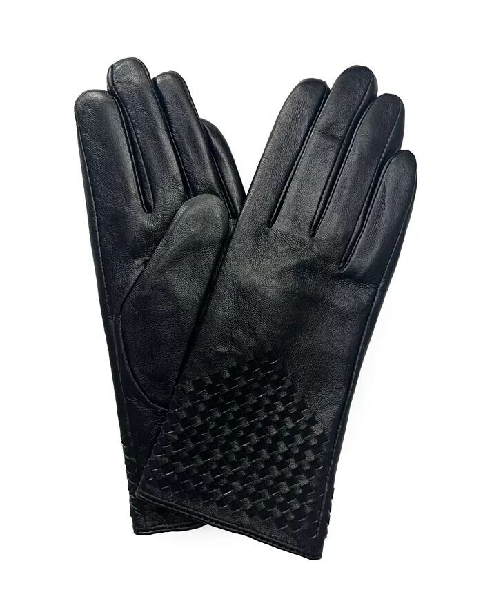 Женские плетеные перчатки для сенсорного экрана из натуральной кожи Marcus Adler, черный
Женские плетеные перчатки для сенсорного экрана из натуральной кожи Marcus Adler, черный