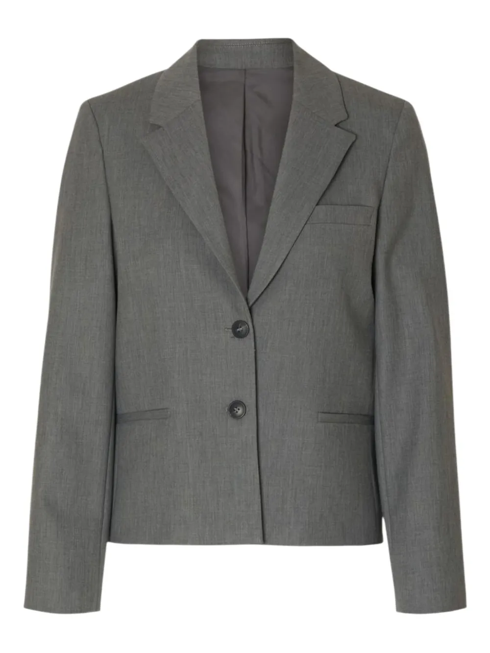 Однобортный пиджак Selected Femme, серый
Однобортный пиджак Selected Femme, серый