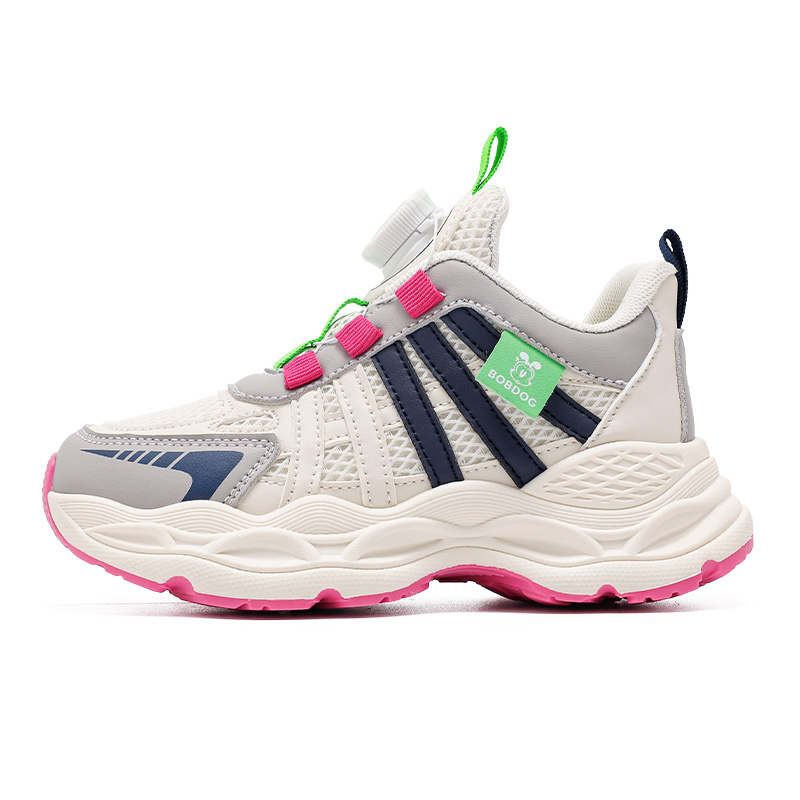 Кроссовки детские с низким верхом, дышащие, с защитой от отскока, для детей BOBDOG, бежевый/розовый
Кроссовки детские с низким верхом, дышащие, с защитой от отскока, для детей BOBDOG, бежевый/розовый