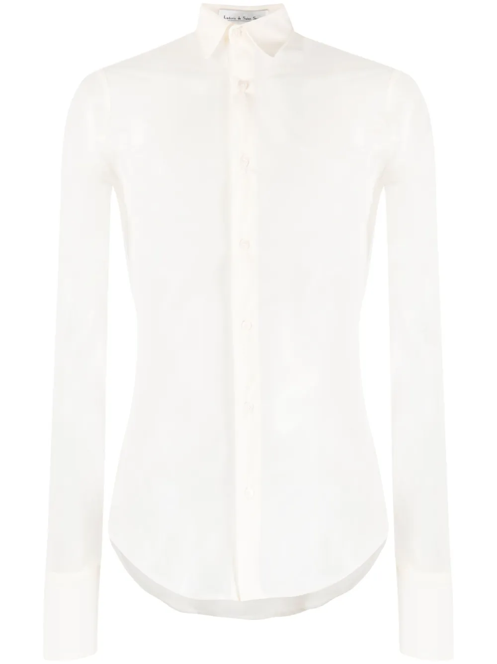 Прозрачная рубашка узкого кроя Ludovic De Saint Sernin, кремовый
Прозрачная рубашка узкого кроя Ludovic De Saint Sernin, кремовый