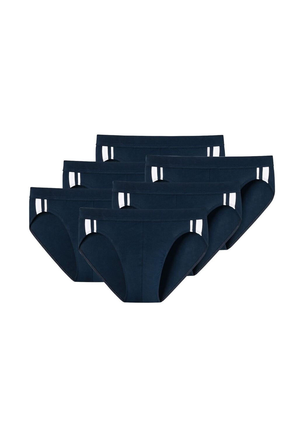 Набор мужских трусов (6 шт.) - Трусы Rio 95/5, хлопок стрейч, боковые полоски SCHIESSER, темно-синий
Набор мужских трусов (6 шт.) - Трусы Rio 95/5, хлопок стрейч, боковые полоски SCHIESSER, темно-синий
