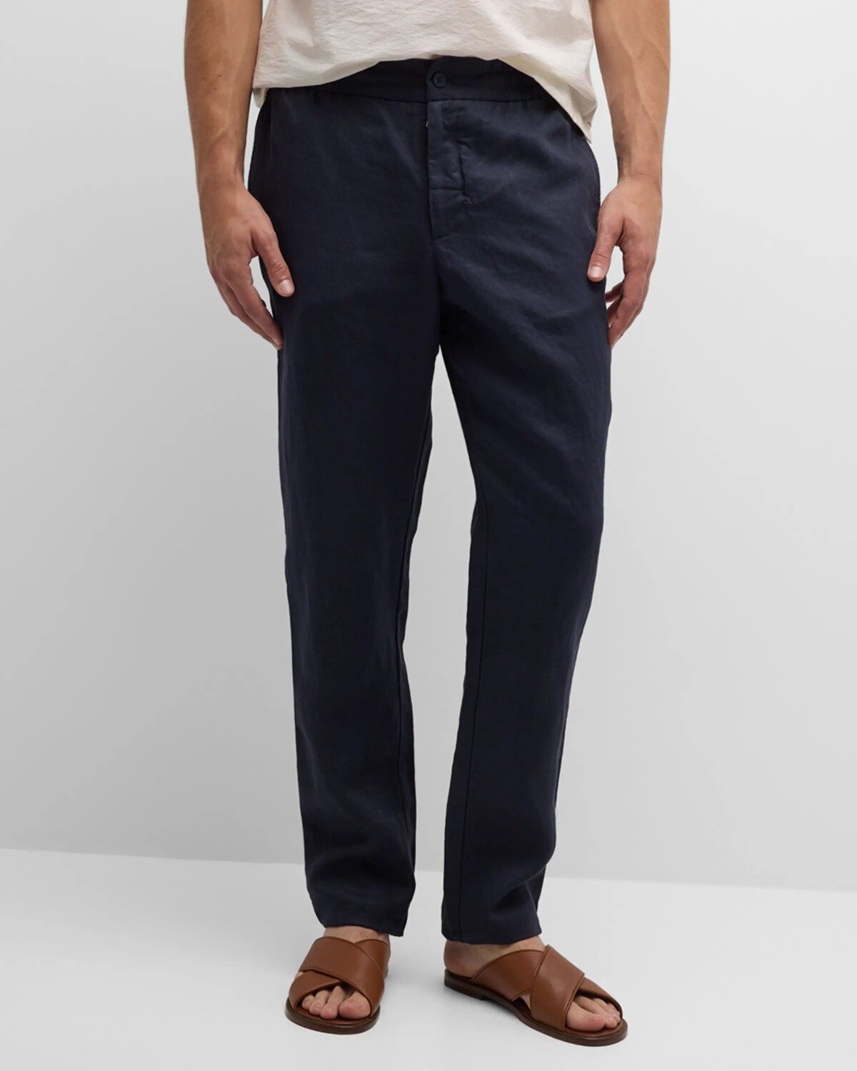 Мужские льняные брюки Cornell Orlebar Brown, цвет Night Iris Ii
Мужские льняные брюки Cornell Orlebar Brown, цвет Night Iris Ii