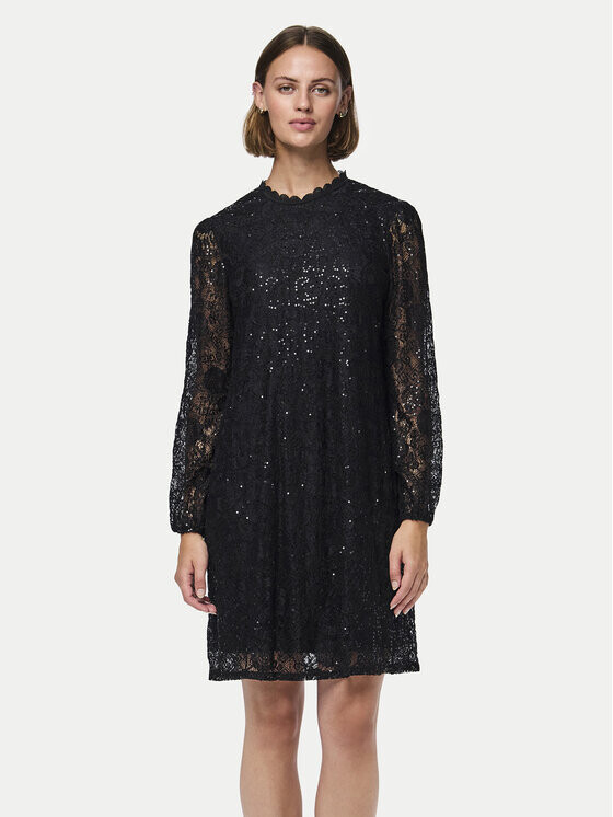 Коктейльное платье стандартного кроя Pieces, черный
Коктейльное платье стандартного кроя Pieces, черный