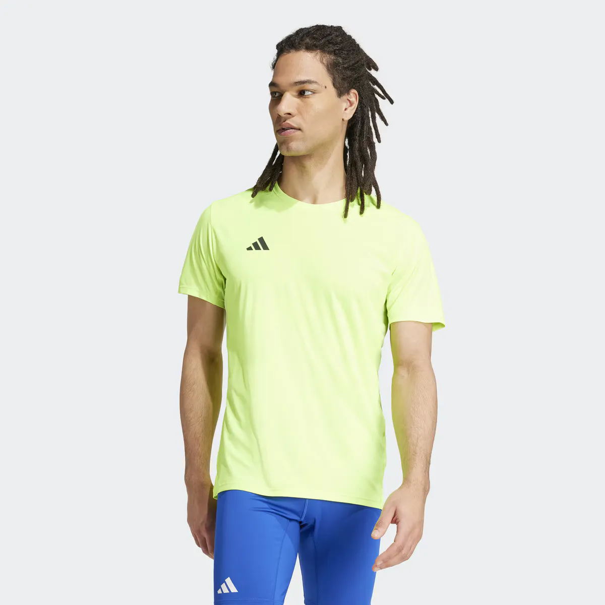 Мужская футболка Adidas Adizero Essentials Running, зеленый 
Мужская футболка Adidas Adizero Essentials Running, зеленый