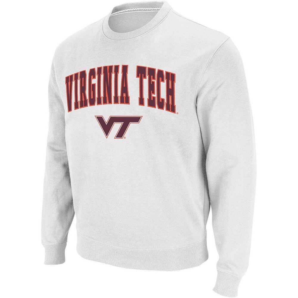 Мужской свитшот с круглым вырезом Colosseum White Virginia Tech Hokies Arch & Logo, цвет Vat White
Мужской свитшот с круглым вырезом Colosseum White Virginia Tech Hokies Arch & Logo, цвет Vat White