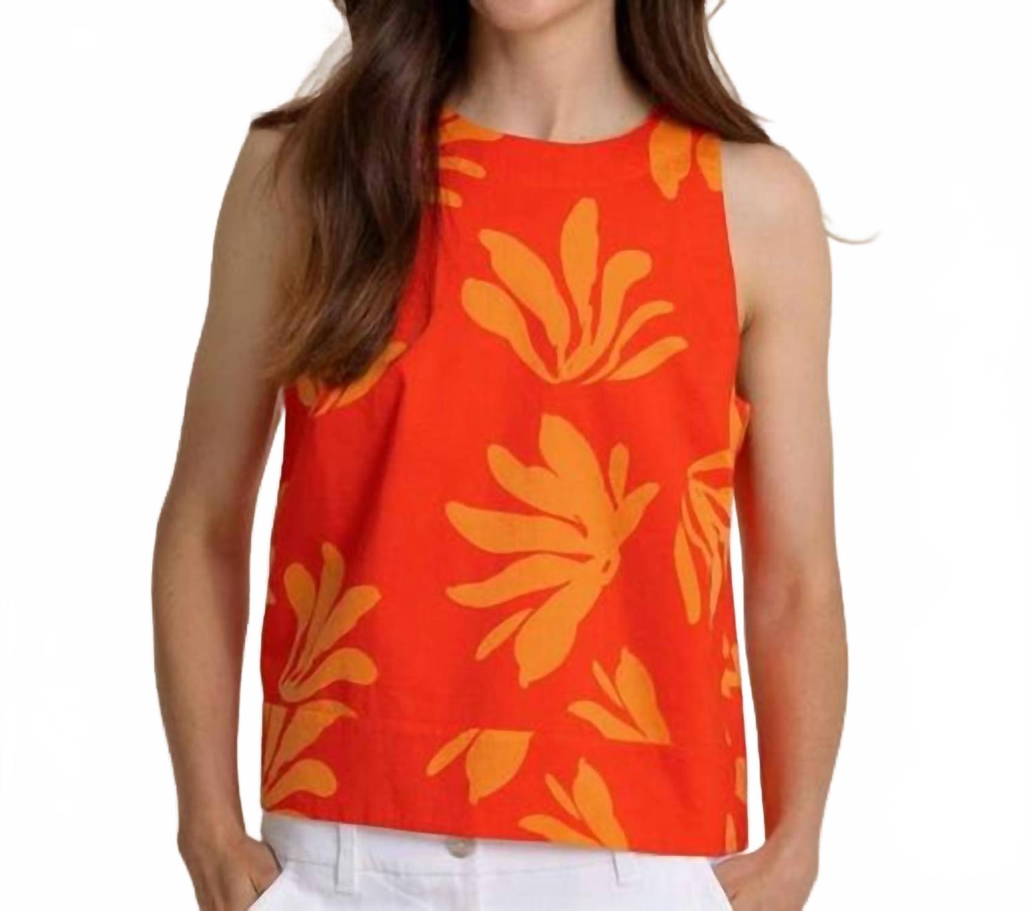 Симоне Лифи Люкс принтованный топ в маковом красном SOUTHERN TIDE
Симоне Лифи Люкс принтованный топ в маковом красном SOUTHERN TIDE