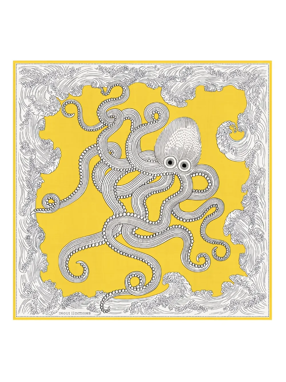 Шарф с принтом осьминога Inouitoosh, желтый
Шарф с принтом осьминога Inouitoosh, желтый