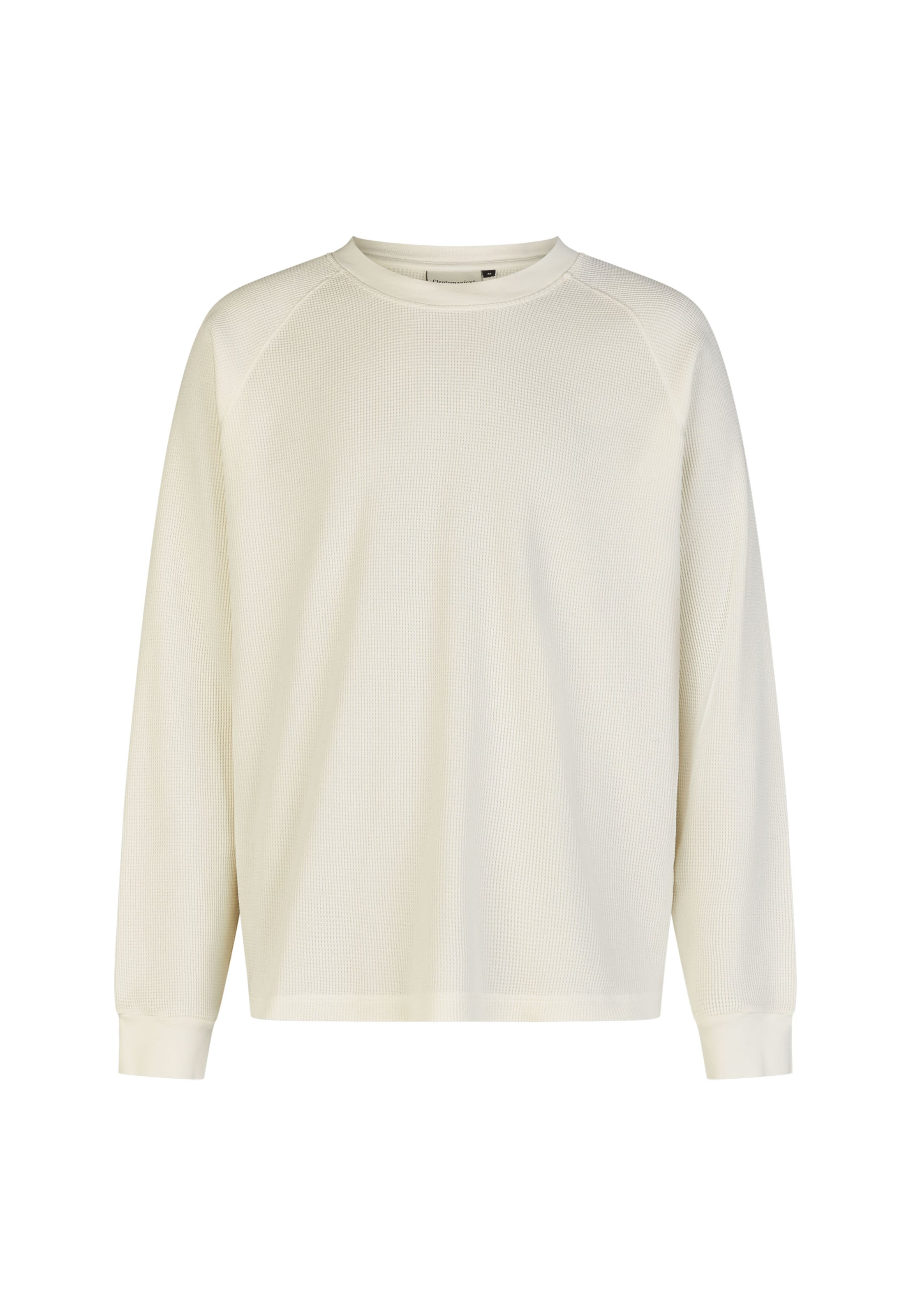 Cleptomanicx Свитер 'Boxy Crewneck Thermal' в бежевом цвете
Cleptomanicx Свитер 'Boxy Crewneck Thermal' в бежевом цвете