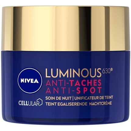 Nivea Cellular Luminous 630 Ночной уход 50 мл
Nivea Cellular Luminous 630 Ночной уход 50 мл