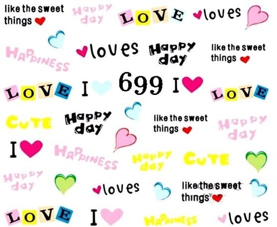 Водные наклейки для ногтей - №699, Raisin
Водные наклейки для ногтей - №699, Raisin