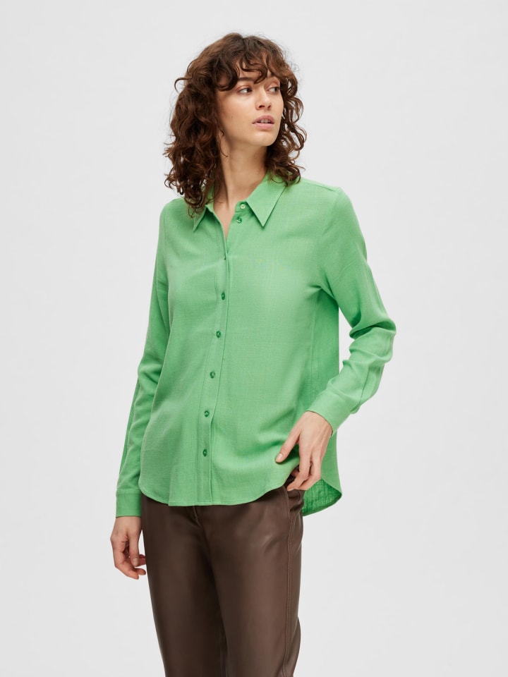 Блузка SELECTED FEMME, зеленый
Блузка SELECTED FEMME, зеленый