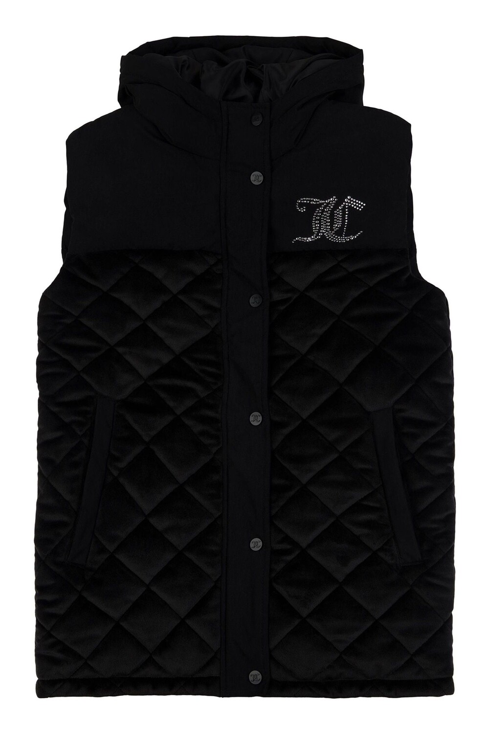 Стеганый жилет Juicy Couture, черный
Стеганый жилет Juicy Couture, черный