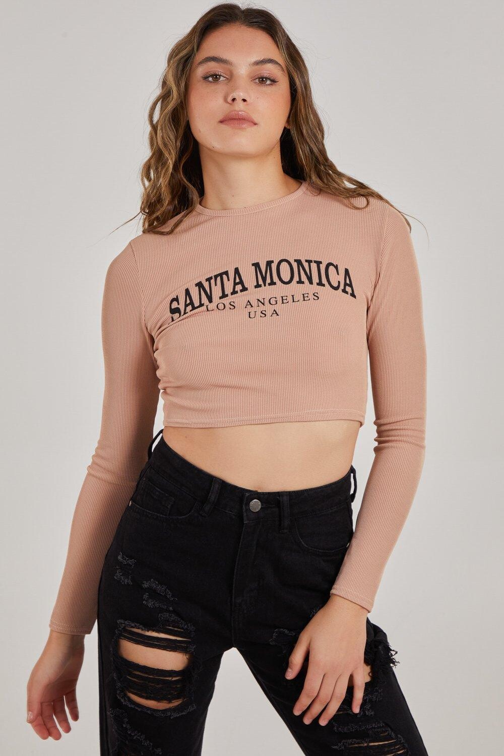 Университетский топ Санта-Моники с длинными рукавами Pink Vanilla, бежевый
Университетский топ Санта-Моники с длинными рукавами Pink Vanilla, бежевый