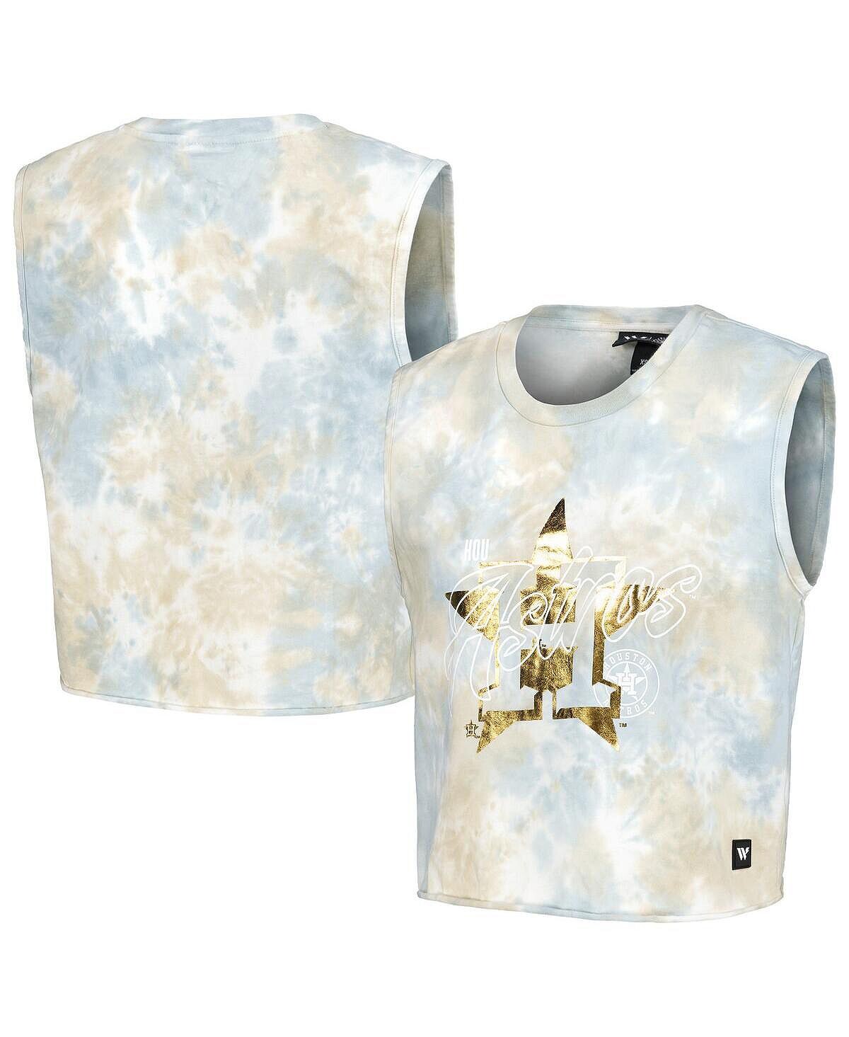 Женская белая майка Houston Astros с эффектом потертости и мускулами The Wild Collective, белый
Женская белая майка Houston Astros с эффектом потертости и мускулами The Wild Collective, белый