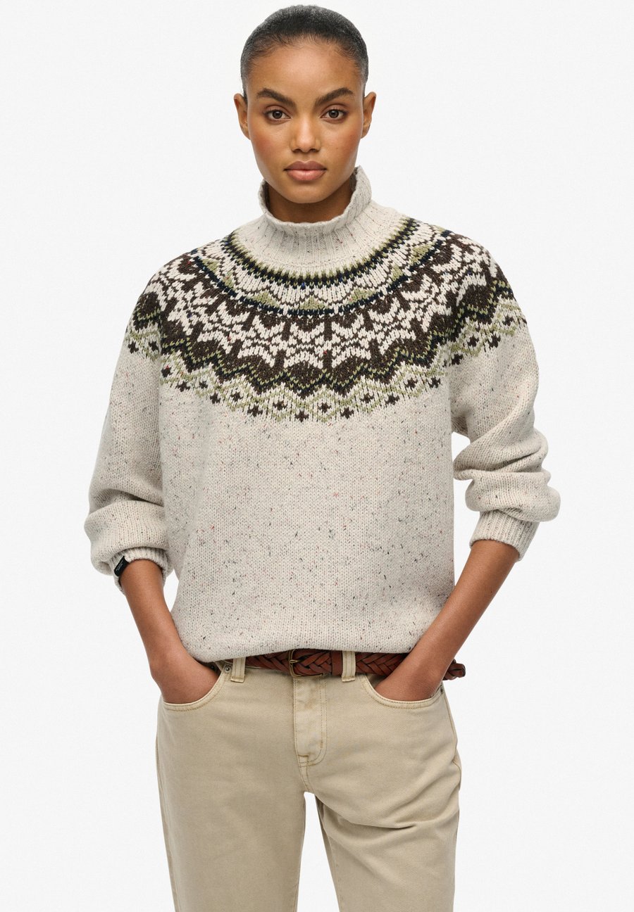 Джемпер Superdry & Co FAIRISLE HIGH NECK, Off White Multi/Off-White
Джемпер Superdry & Co FAIRISLE HIGH NECK, Off White Multi/Off-White