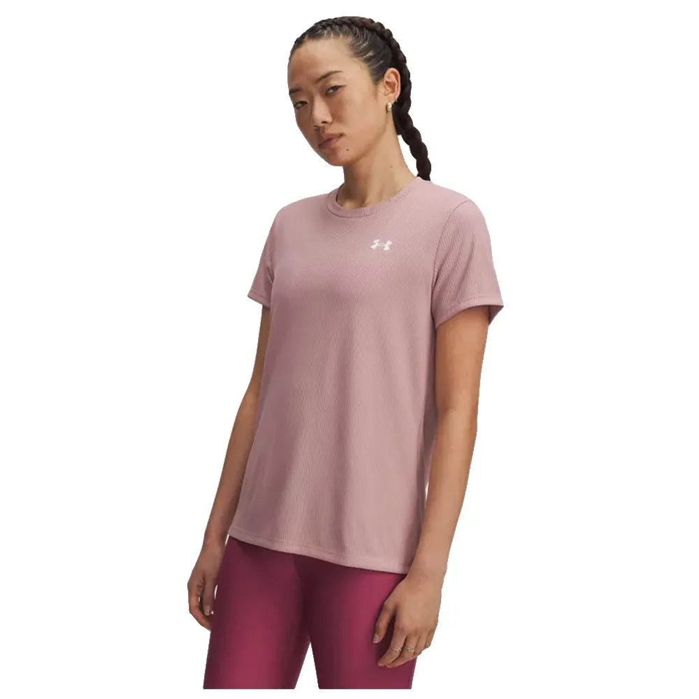 Футболка с коротким рукавом спортивная Under Armour Tech Rib, розовый
Футболка с коротким рукавом спортивная Under Armour Tech Rib, розовый