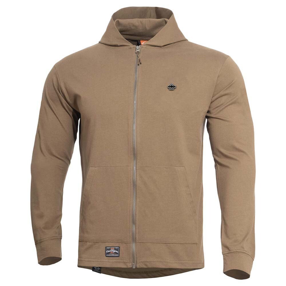 Толстовка Pentagon Agis Ring Spun Full Zip, коричневый
Толстовка Pentagon Agis Ring Spun Full Zip, коричневый