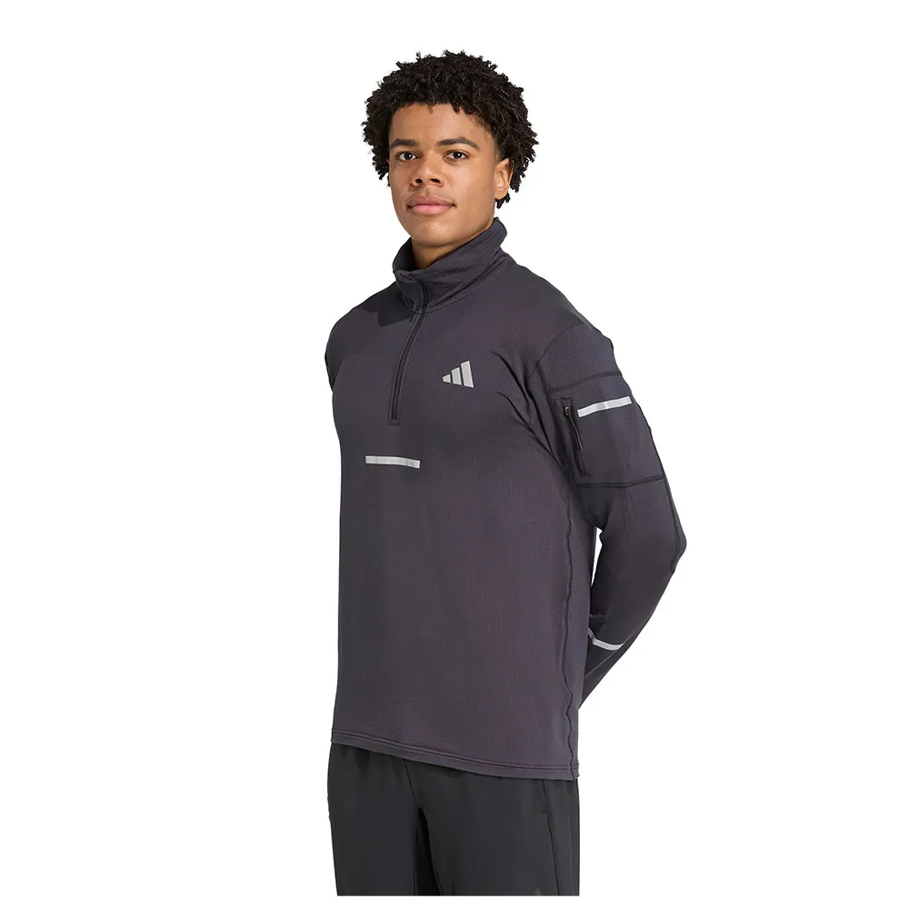 Толстовка adidas Adi365 Running Climawarm+ half zip, серый
Толстовка adidas Adi365 Running Climawarm+ half zip, серый