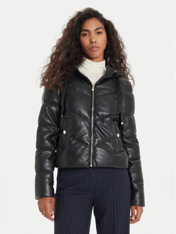 Пуховик стандартного кроя Morgan, черный
Пуховик стандартного кроя Morgan, черный