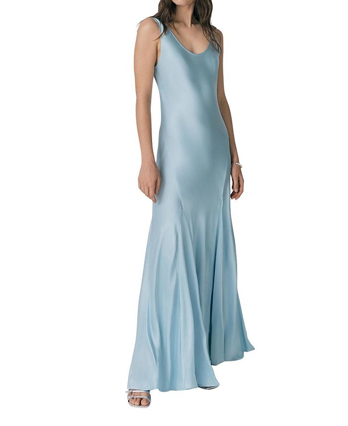 Уиллоу Сатиновое Макси Платье Sip Ghost London, синий
Уиллоу Сатиновое Макси Платье Sip Ghost London, синий