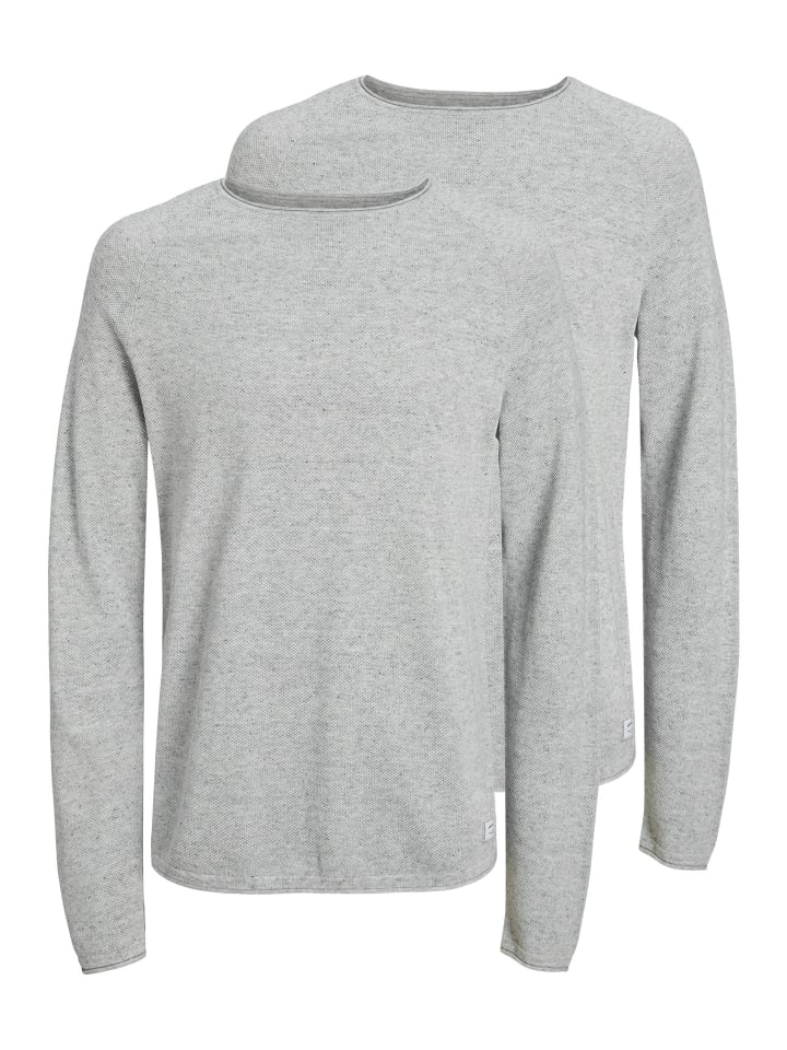 Jack & Jones Свитер Hill светло-серого меланжевого цвета
Jack & Jones Свитер Hill светло-серого меланжевого цвета