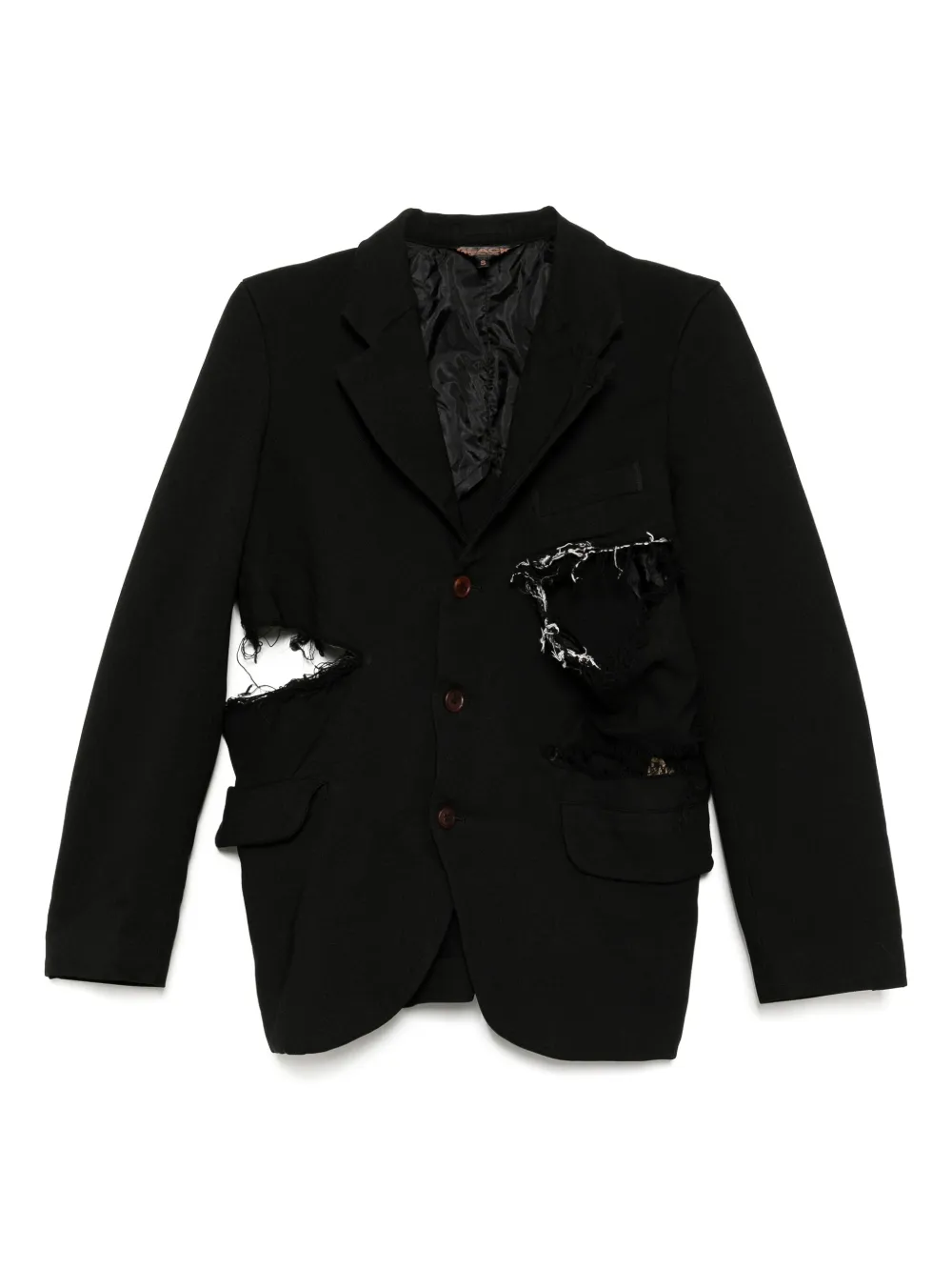 Габардиновая жакет Black Comme Des Garçons, черный
Габардиновая жакет Black Comme Des Garçons, черный