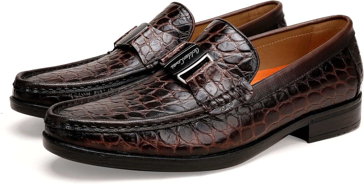 Классические мужские кожаные лоферы Generic, хаки
Классические мужские кожаные лоферы Generic, хаки