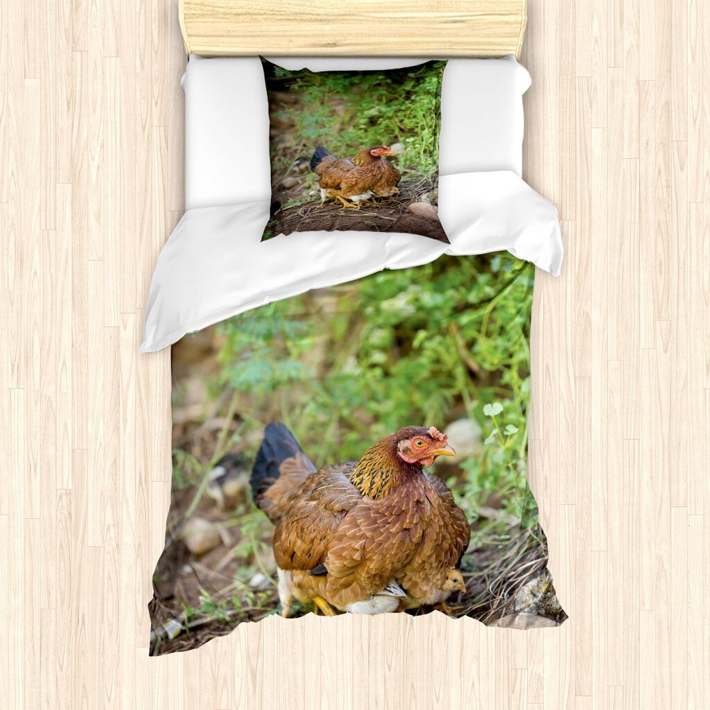 ABAKUHAUS Комплект пододеяльников Hen and Chicks для односпальных кроватей, Курица для младенцев, защита от клещей, подходит для аллергиков, с наволочкой, 135 см x 200 см - 80 x 80 см, разноцветный
ABAKUHAUS Комплект пододеяльников Hen and Chicks для односпальных кроватей, Курица для младенцев, защита от клещей, подходит для аллергиков, с наволочкой, 135 см x 200 см - 80 x 80 см, разноцветный