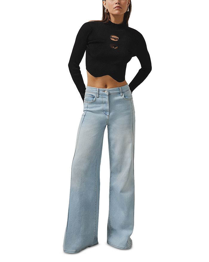 Мерлузовый водолазный свитер McLaren Sandy REISS, черный
Мерлузовый водолазный свитер McLaren Sandy REISS, черный