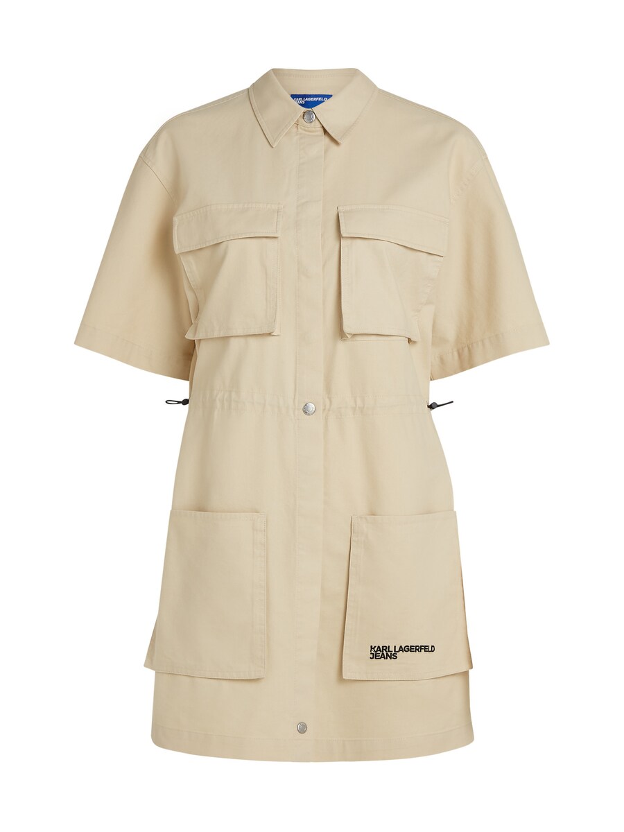 Платье-рубашка KARL LAGERFELD JEANS, бежевый
Платье-рубашка KARL LAGERFELD JEANS, бежевый