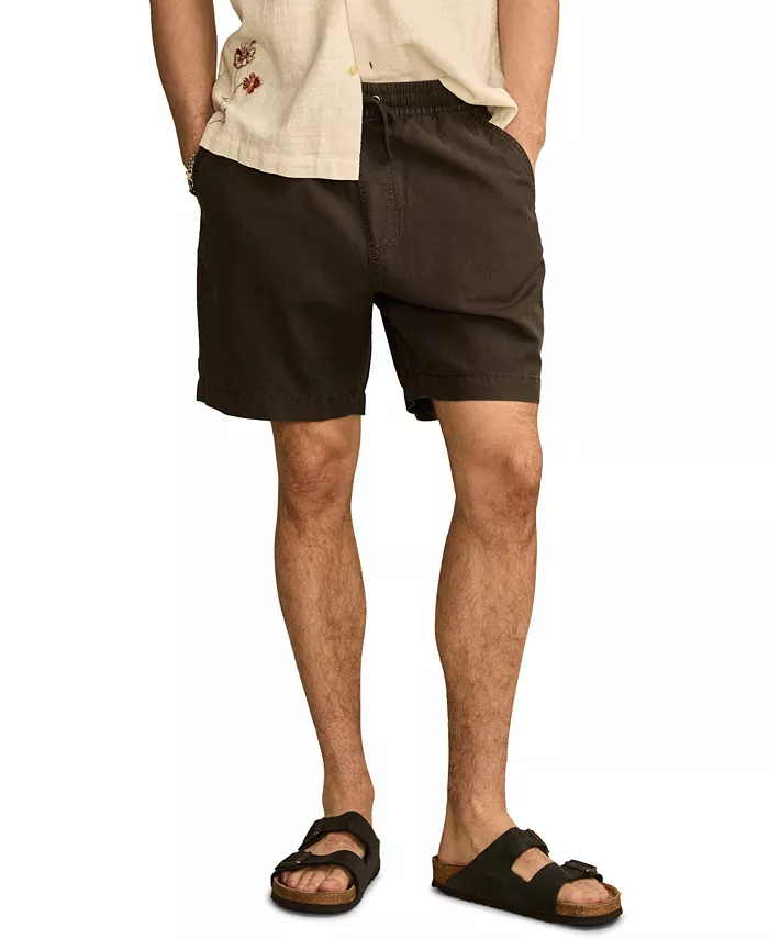 Мужские льняные шорты на резинке 7 дюймов Lucky Brand, белый
Мужские льняные шорты на резинке 7 дюймов Lucky Brand, белый