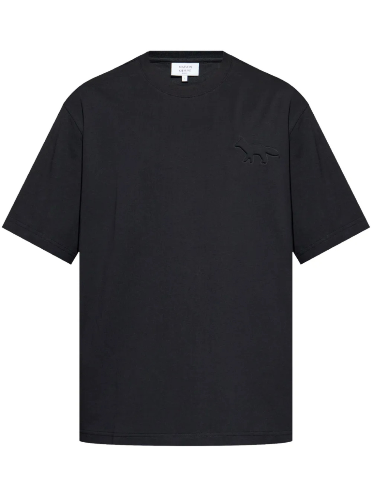 Футболка Maison Kitsuné Profile с тиснением Fox, черный
Футболка Maison Kitsuné Profile с тиснением Fox, черный