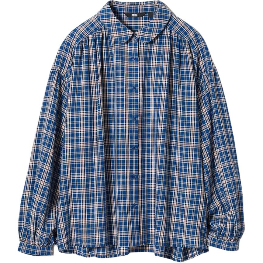 Блузка со сборкой в клетку Uniqlo, серый, Синий, Блузка со сборкой в клетку Uniqlo, серый
Блузка со сборкой в клетку Uniqlo, серый, Синий, Блузка со сборкой в клетку Uniqlo, серый