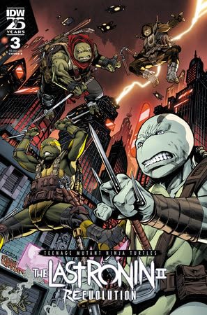 Teenage Mutant Ninja Turtles The Last Ronin II Re Evolution #3 Cover A Isau & Isaac (iDW)
Teenage Mutant Ninja Turtles The Last Ronin II Re Evolution #3 Cover A Isau & Isaac (iDW)