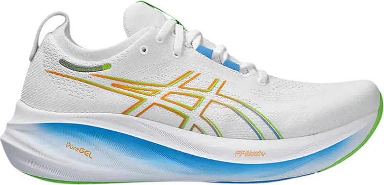 Кроссовки Gel Nimbus 26 'White Waterscape', белый
Кроссовки Gel Nimbus 26 'White Waterscape', белый