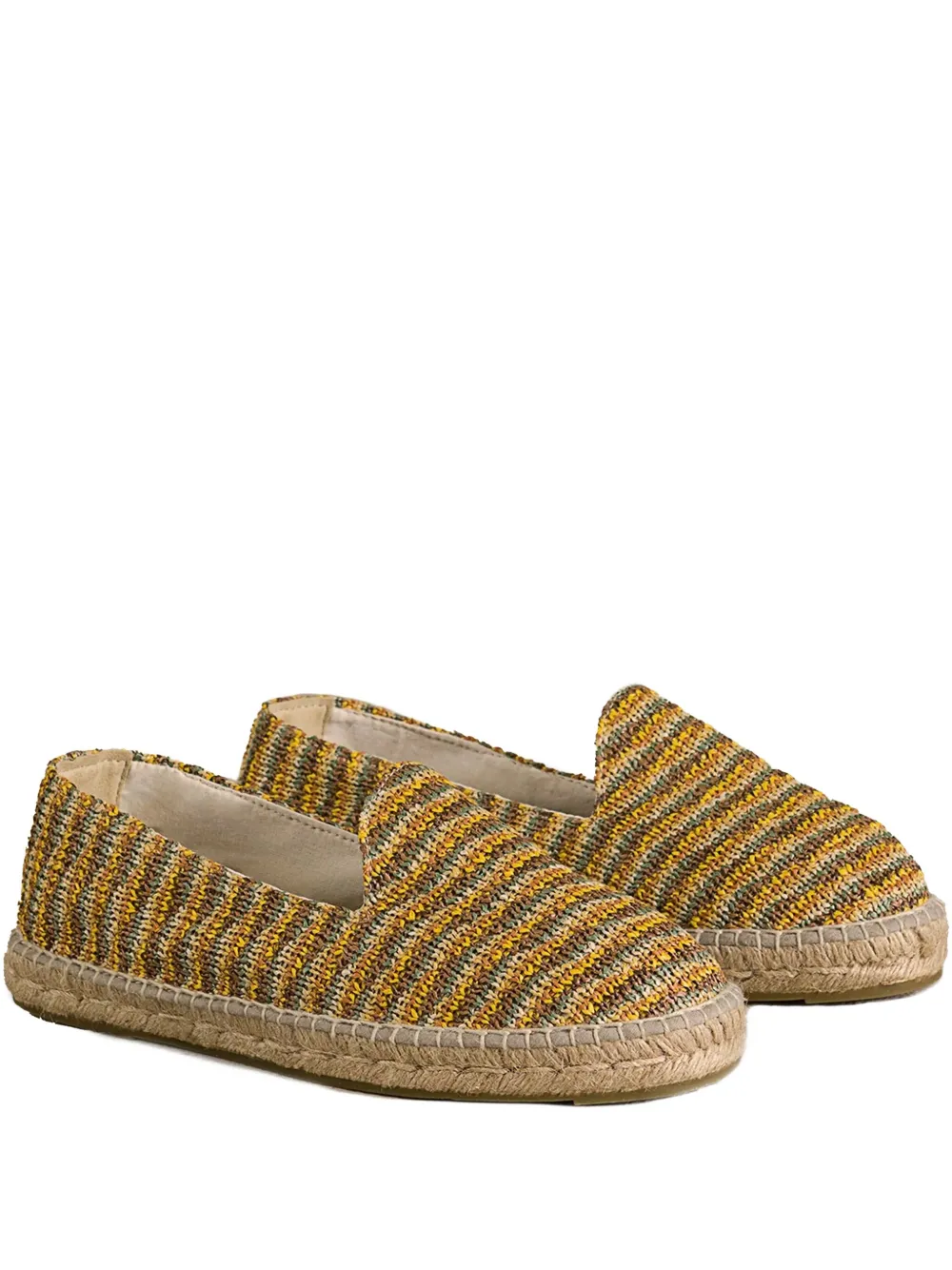 Эспадрильи в полоску Manebi, желтый
Эспадрильи в полоску Manebi, желтый