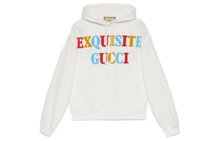 Толстовка мужская Off White Gucci, кремовый 
Толстовка мужская Off White Gucci, кремовый