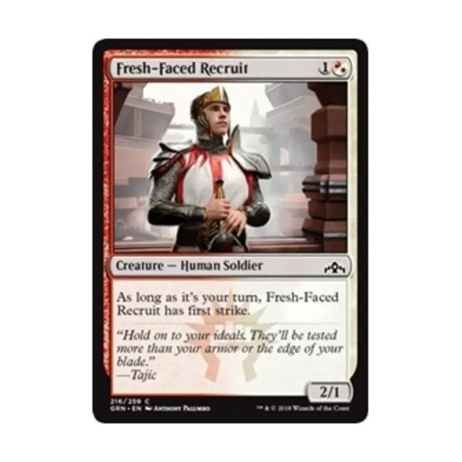 CCG Свежий рекрут (С), MTG - Guilds of Ravnica
CCG Свежий рекрут (С), MTG - Guilds of Ravnica