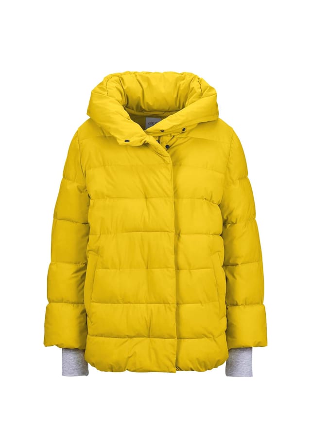 Утепленная стеганая куртка с объемным воротником Madeleine, желтый
Утепленная стеганая куртка с объемным воротником Madeleine, желтый