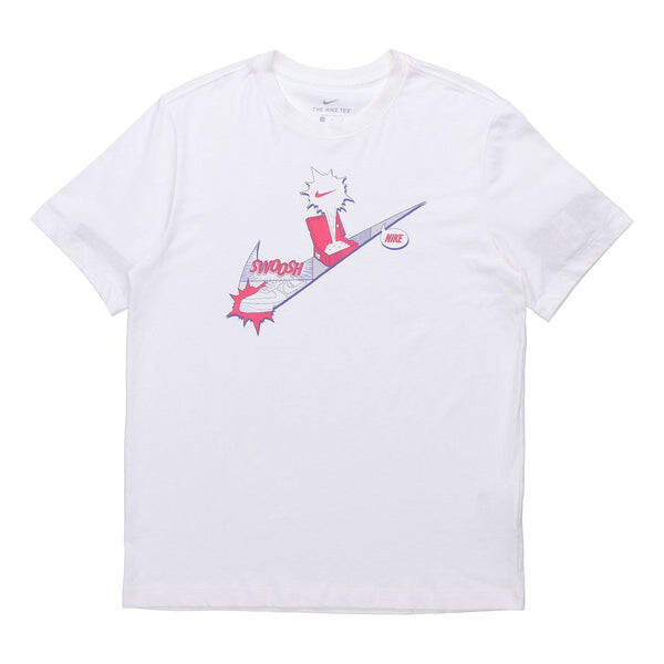 Футболка как m sportswear nsw tee shoe swoosh короткий рукав Nike, белый
Футболка как m sportswear nsw tee shoe swoosh короткий рукав Nike, белый