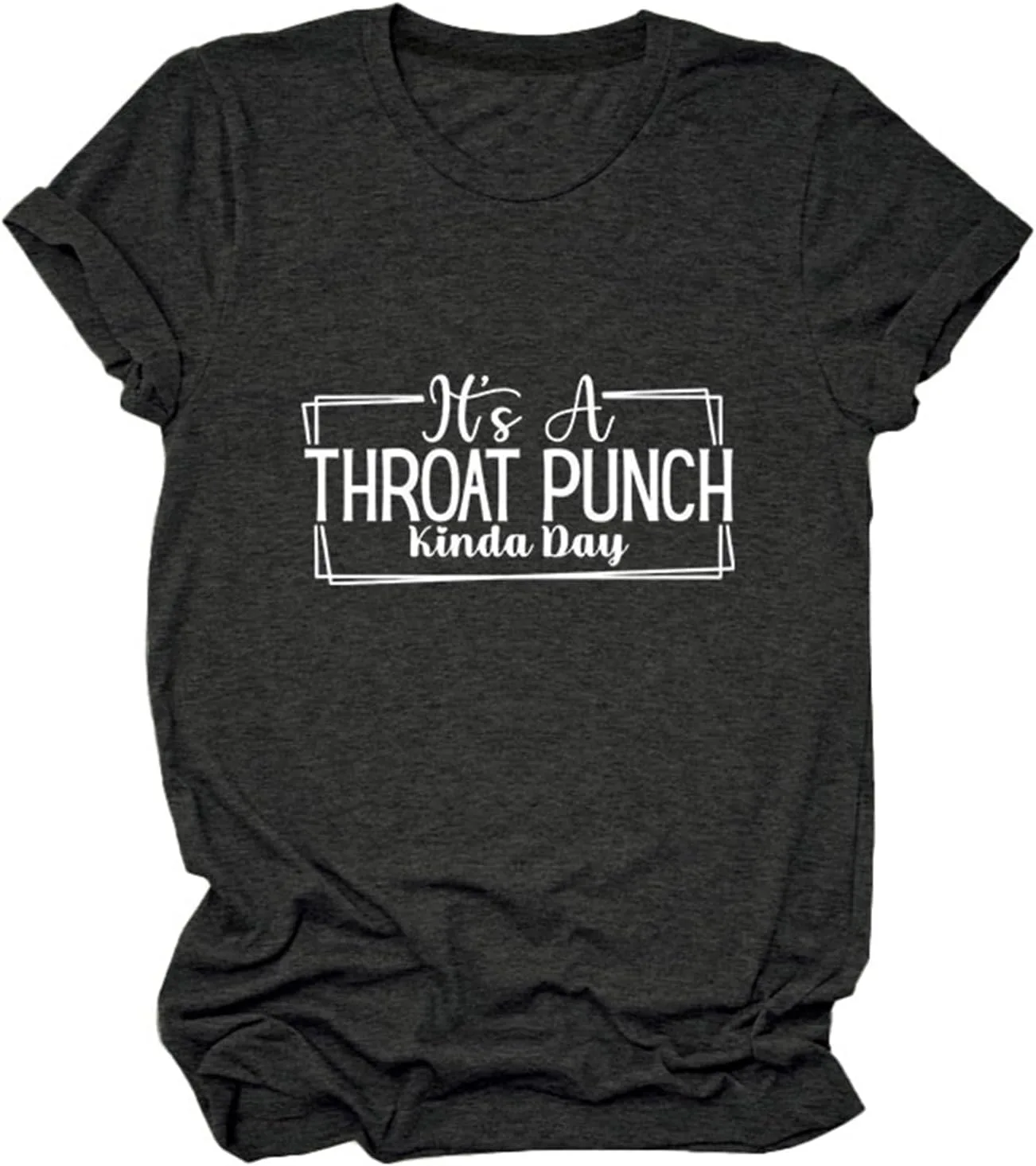 Футболка с принтом "It's A Throat Punch Kinda Day" GAQEUWR
Футболка с принтом "It's A Throat Punch Kinda Day" GAQEUWR