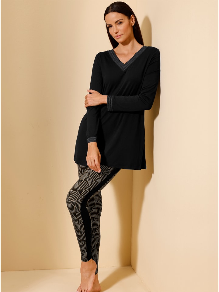 Creation L Пижама с принтом черного и верблюжьего цвета
Creation L Пижама с принтом черного и верблюжьего цвета