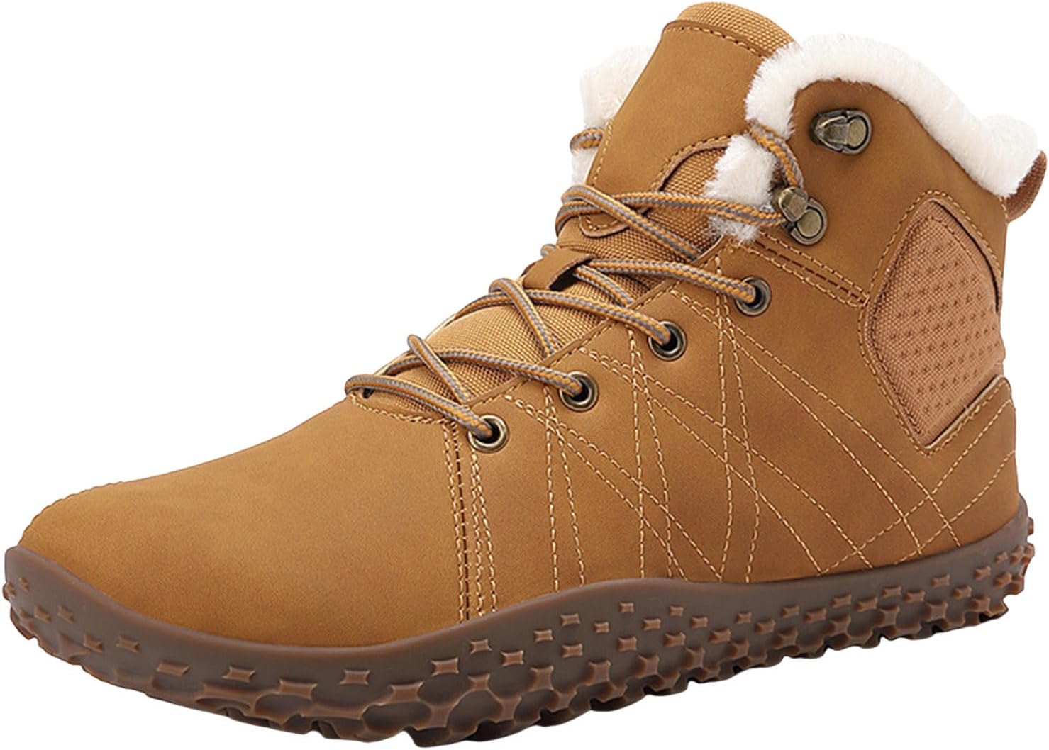 Мужские походные ботинки IWIHMIV, зимние ботинки, с противоскользящей подошвой, теплые ботинки до щиколотки, удобная обувь для прогулок на открытом воздухе из хлопка, коричневый
Мужские походные ботинки IWIHMIV, зимние ботинки, с противоскользящей подошвой, теплые ботинки до щиколотки, удобная обувь для прогулок на открытом воздухе из хлопка, коричневый