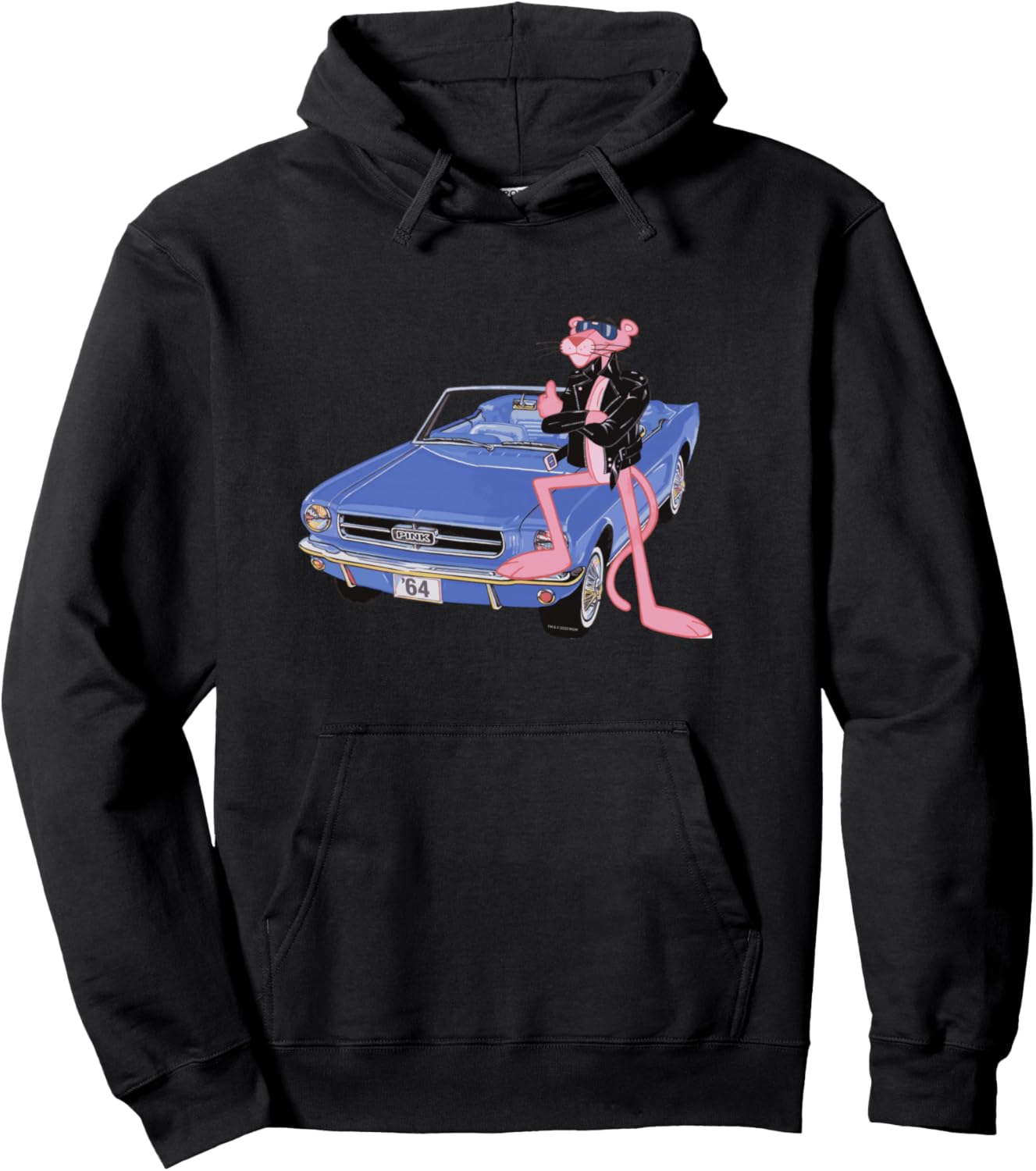 Худи Pink Panther Vintage 1964 Convertible Car Cool Cat, черное
Худи Pink Panther Vintage 1964 Convertible Car Cool Cat, черное