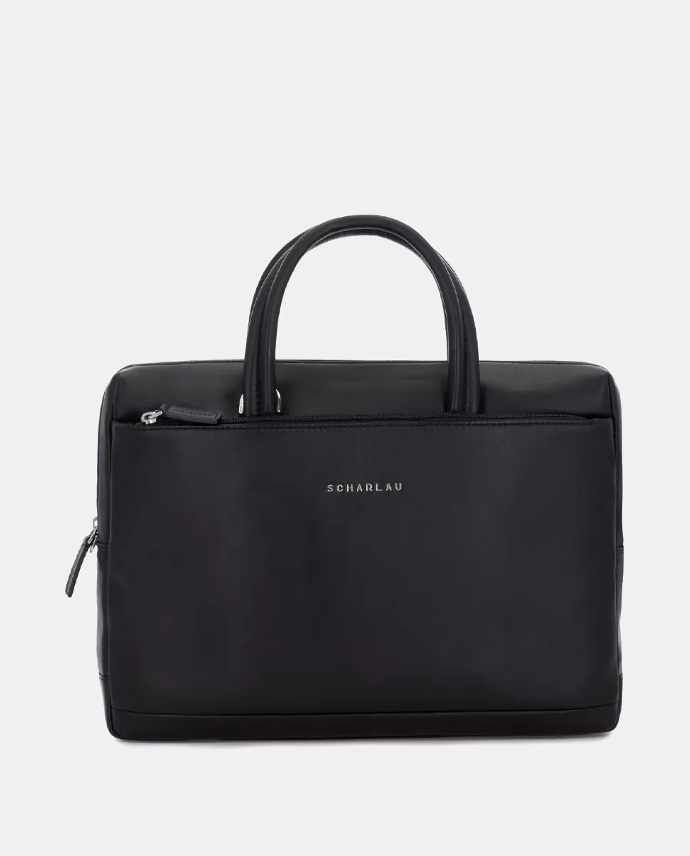 Черный кожаный держатель для документов Scharlau, чёрный
Черный кожаный держатель для документов Scharlau, чёрный