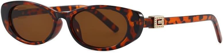 Маленькие овальные солнцезащитные очки — ретро-винтажные очки «кошачий глаз» для женщин, минималистичный модный аксессуар с защитой от солнца UV400 ENSARJOE, Leopard/Brown
Маленькие овальные солнцезащитные очки — ретро-винтажные очки «кошачий глаз» для женщин, минималистичный модный аксессуар с защитой от солнца UV400 ENSARJOE, Leopard/Brown