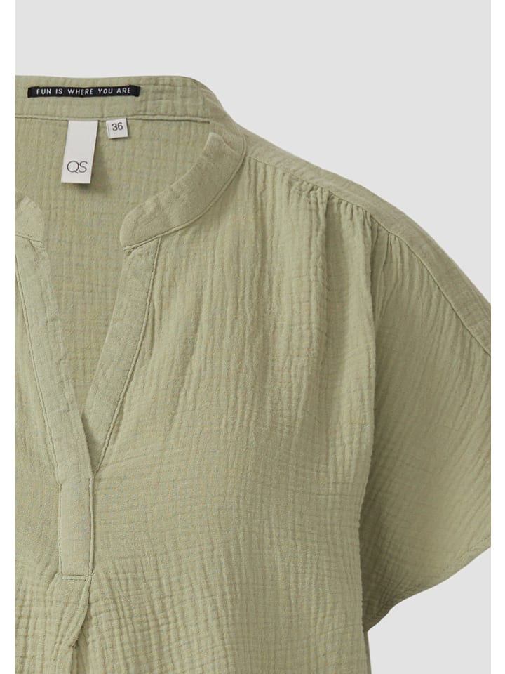 Блузка QS, оливковый
Блузка QS, оливковый