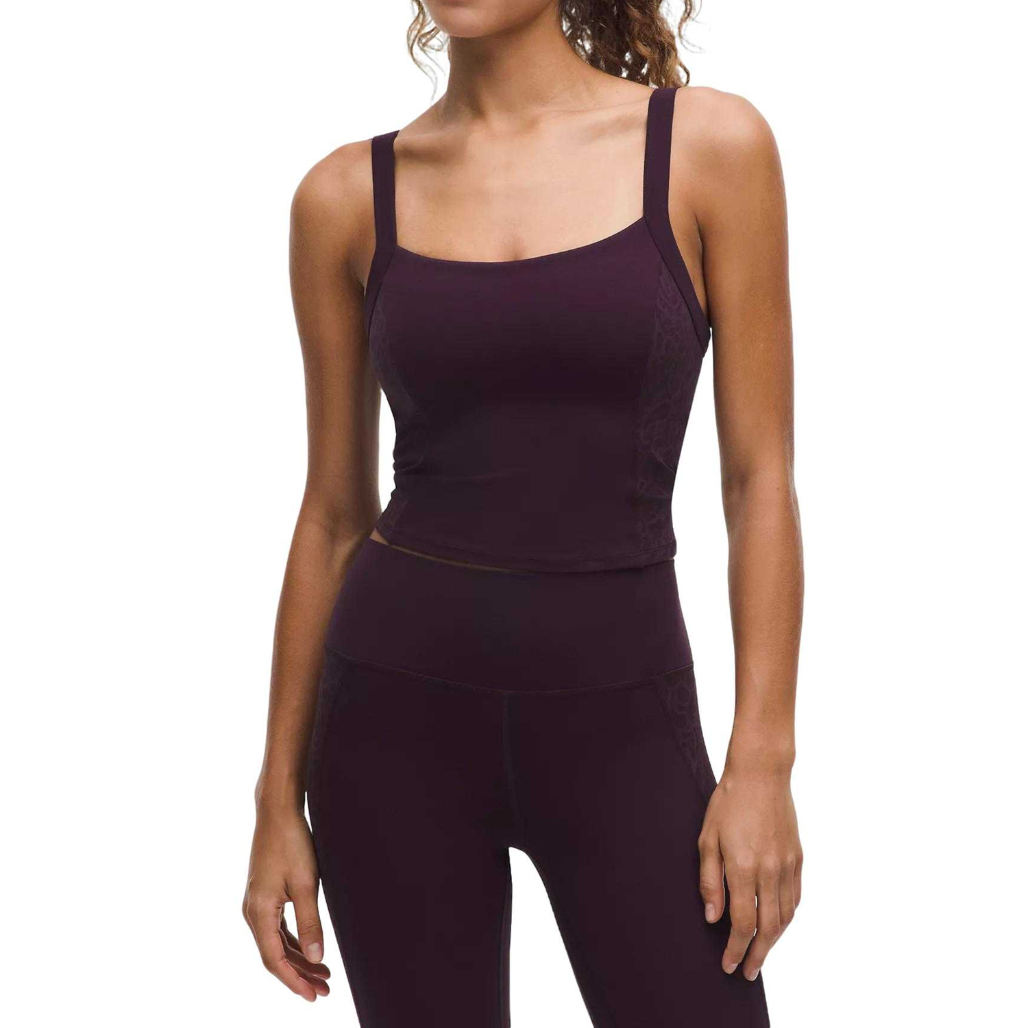 Женский топ Align Yoga Lululemon, черный plum/blpm
Женский топ Align Yoga Lululemon, черный plum/blpm