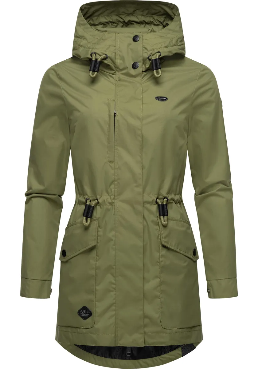 Парка Ragwear "Алиса", с капюшоном, стильная женская переходная куртка с кулиской на талии, зеленый
Парка Ragwear "Алиса", с капюшоном, стильная женская переходная куртка с кулиской на талии, зеленый